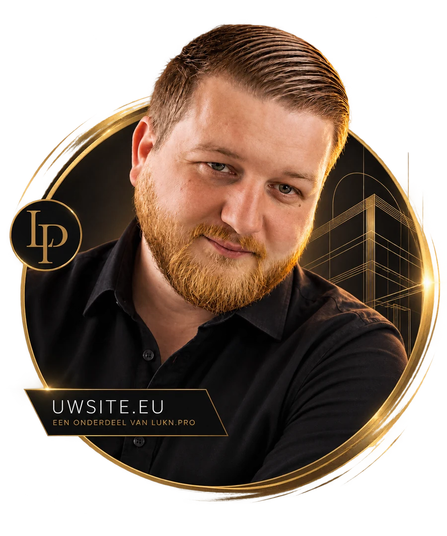 Lucas Beeuwsaert, ontwerper en ontwikkelaar van UwSite.eu