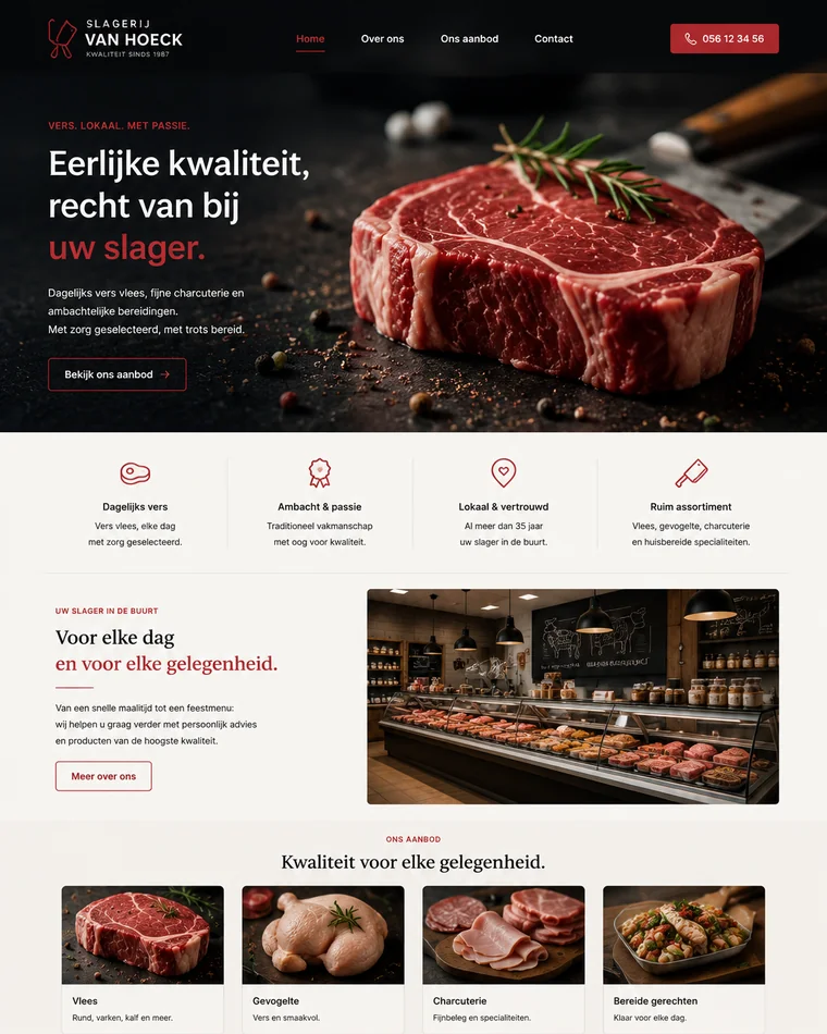 Regular · Conceptdesign slagerij